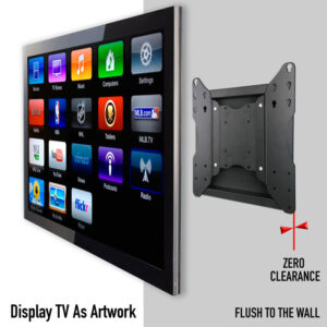AEON 50201 In Wall Recessed TV Mount with Zero Clearance for 32 to 55 Inch TVs - Extends 19 Inches - Image 7