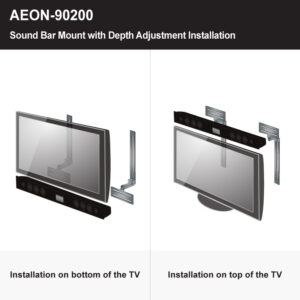 AEON-90200 Depth Adjusting Soundbar Mount - Image 4