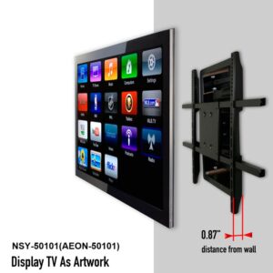 AEON 50101 Recessed In Wall TV Mount for 42 to 80 Inch TVs LCD, LED, or Plasma - Extends 28 Inches - Image 5