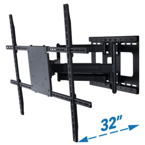 AEON 45200 Full Motion TV Wall Mount with 32 inch Long Extension for 42 to 80 inch TVs